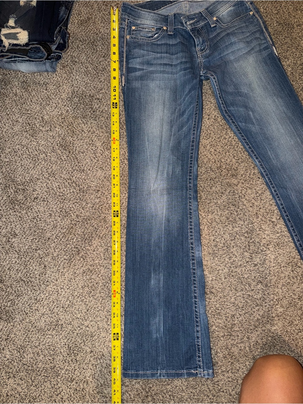 Women’s BKE Stella Blue Faded Boot Cut Jeans